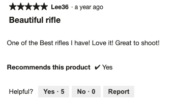 image showing a review of Browning Bar Mark III