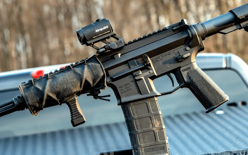 Short barrel gun for close quarters combats