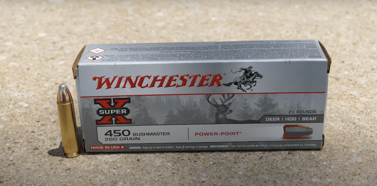Image of 260 grain Super-X Power Point round and its box