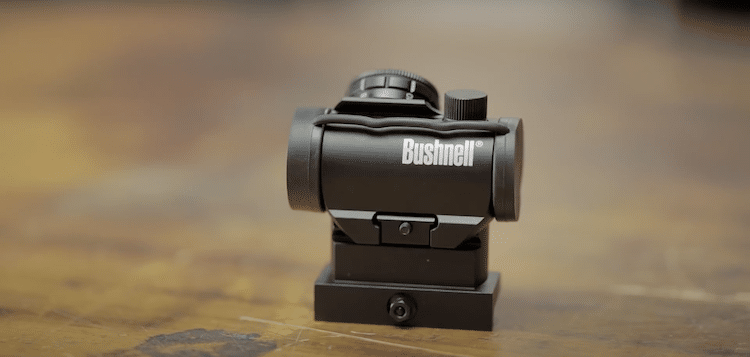 Bushnell Trophy TRS-25 on top of a table