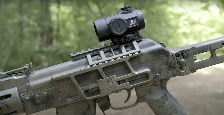 SLx MD-25 mounted on a rifle