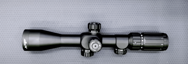 Primary Arms SLx scope and a gray background