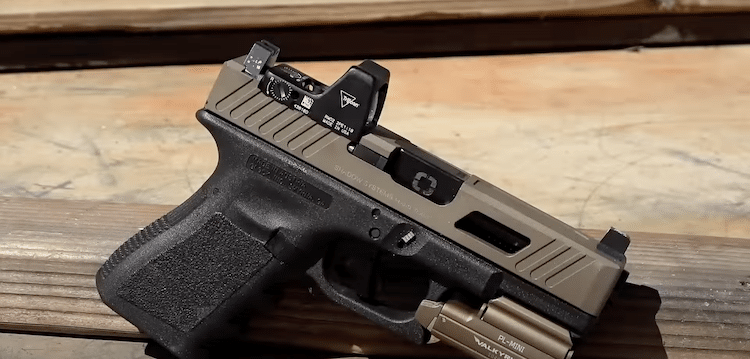 Trijicon RMR mounted on a gun