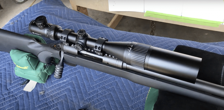 Vortex Optics Crossfire II mounted on a rifle 