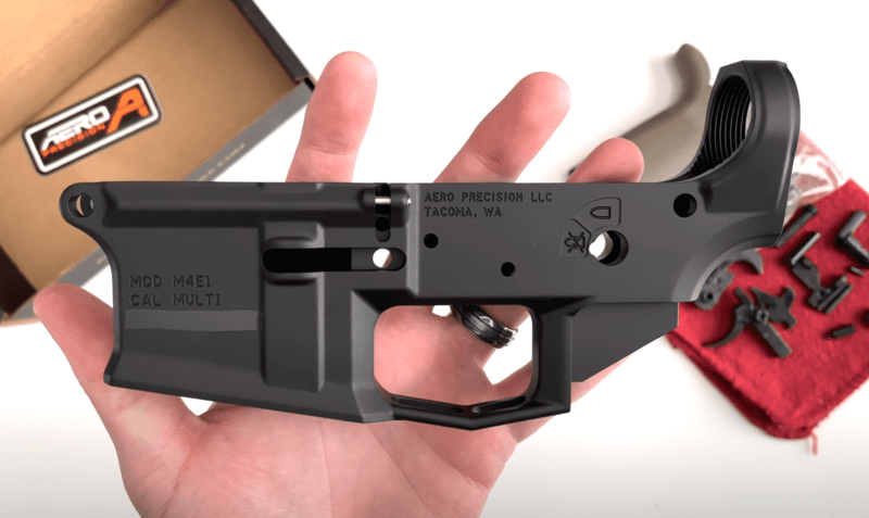 image showing the Aero precision billet lower receiver 