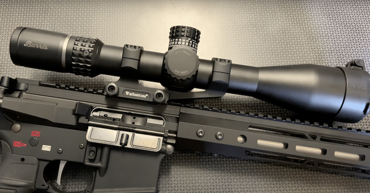 Burris Xtreme Tactical XTR II on a rifle