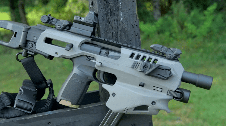 CAA MCK Conversion Kit in an outdoors setting