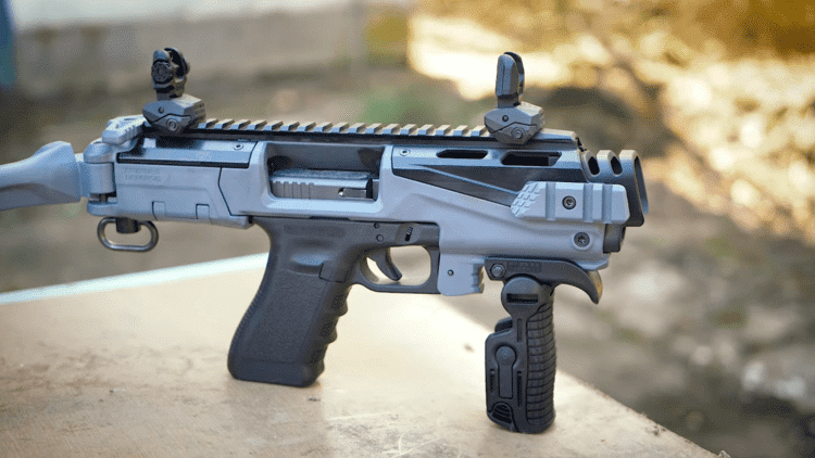 FAB KPOS Scout PDW Conversion Kit outdoors setting