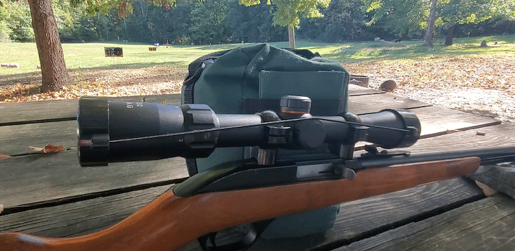 Simmons 3-9x Rimfire Riflescope with lens cap 