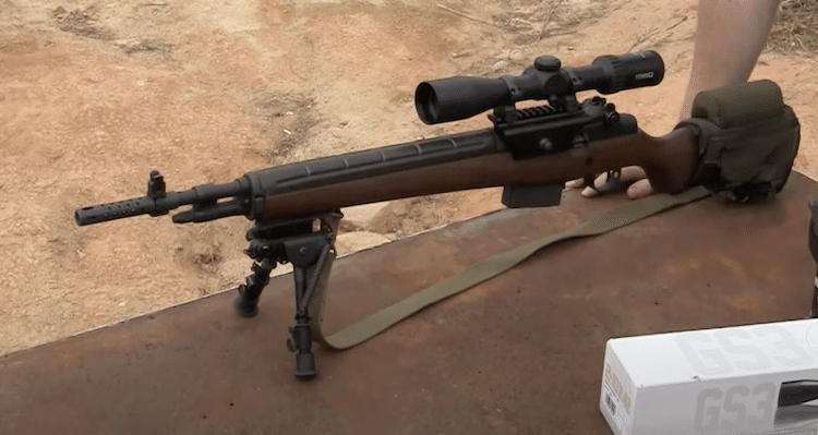 Steiner Optics GS3 scope on a rifle in an outdoor setting