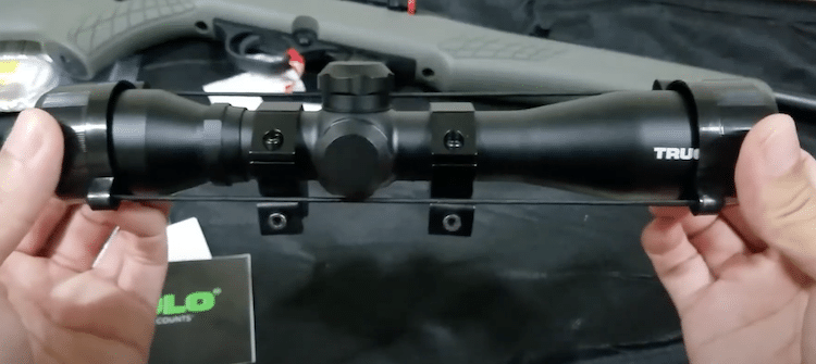 TRUGLO 4X32 Compact Rimfire Scope with lens cap