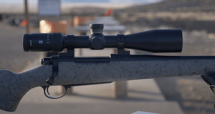 Zeiss Conquest scope in an outdoor setting